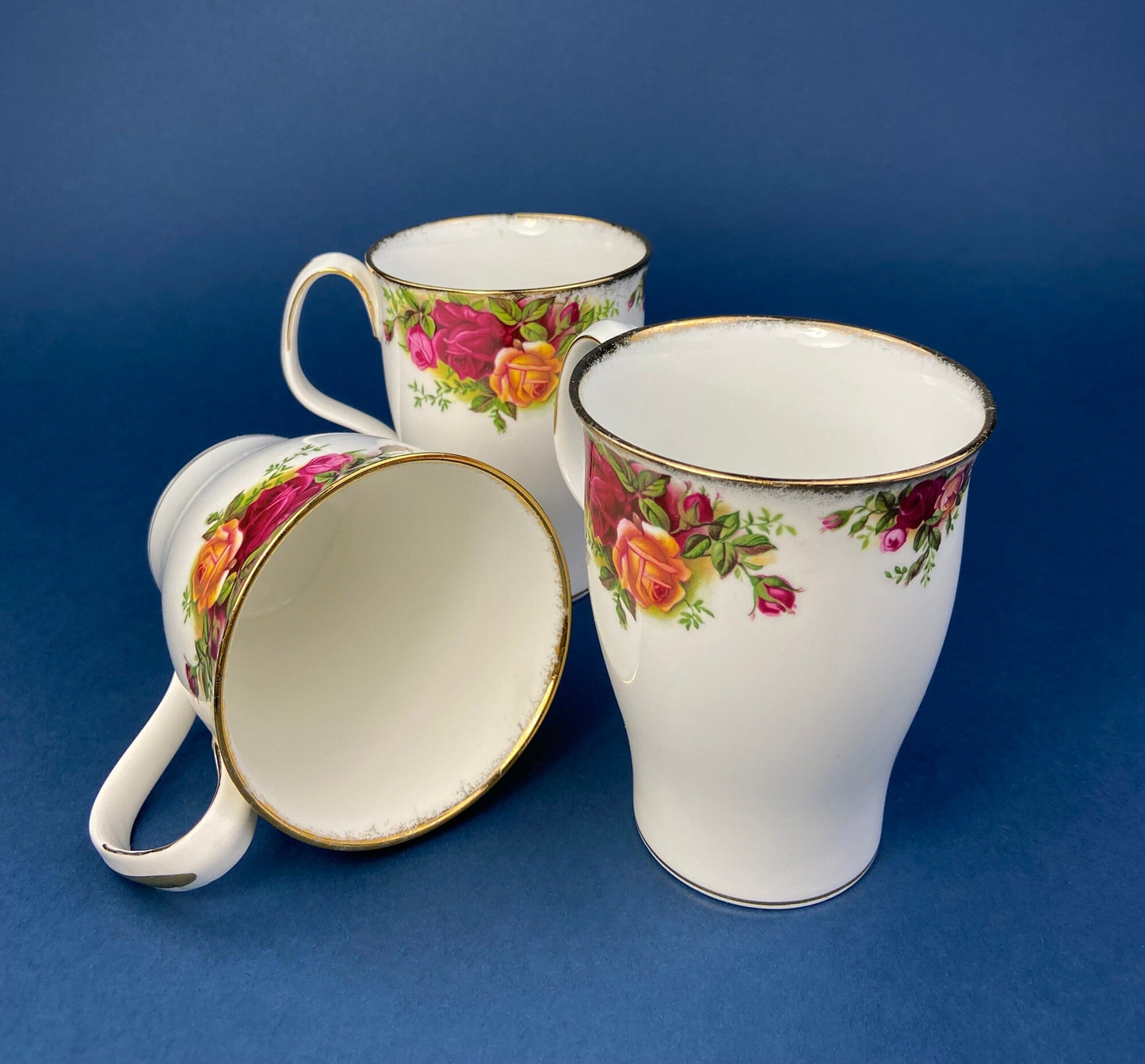 Royal Albert Mug. Old Country Roses Motif. Made in England. Replacements. Gift for Mom. Gift for Her. - Tampa Home & Garden Store