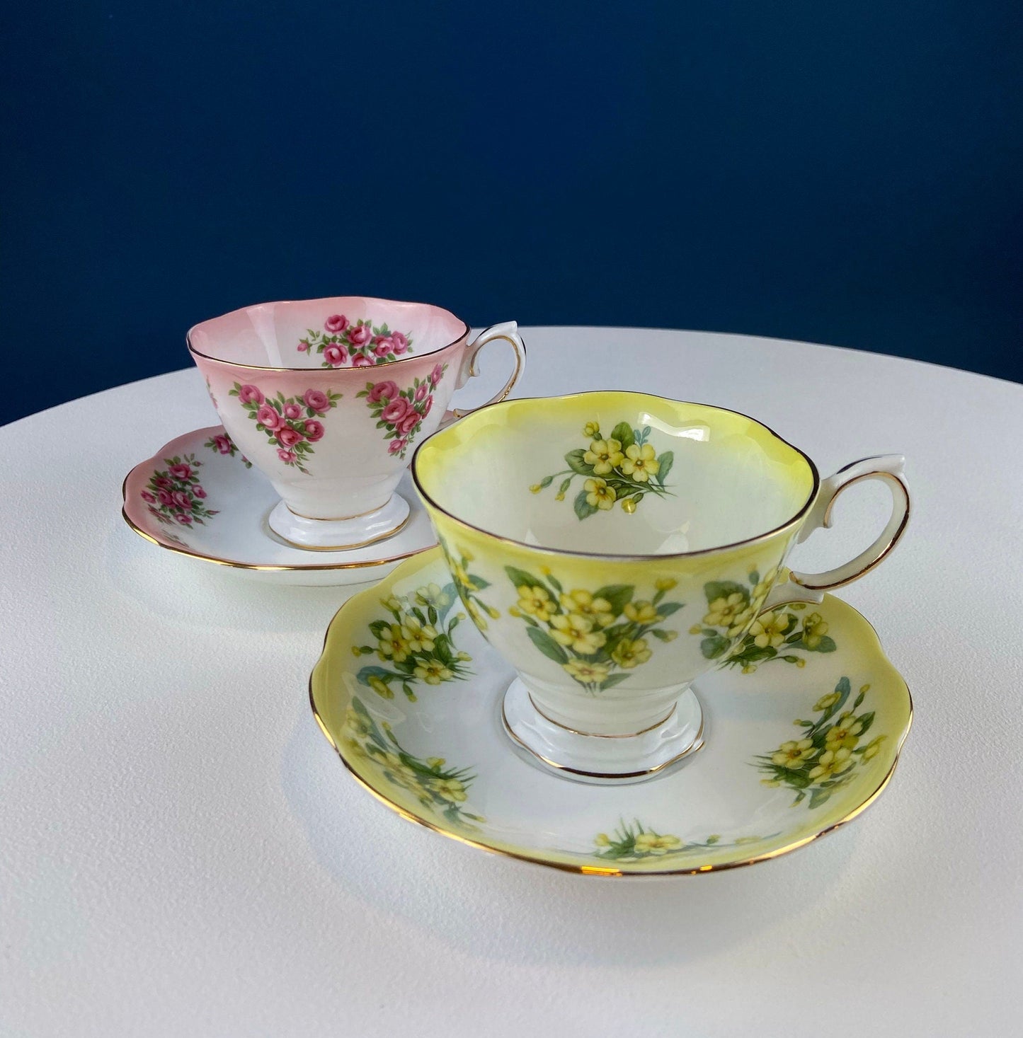 Royal Albert Prudence Teacup and Saucer: Dainty Dina Series, Fine Bone China - Tampa Home & Garden Store