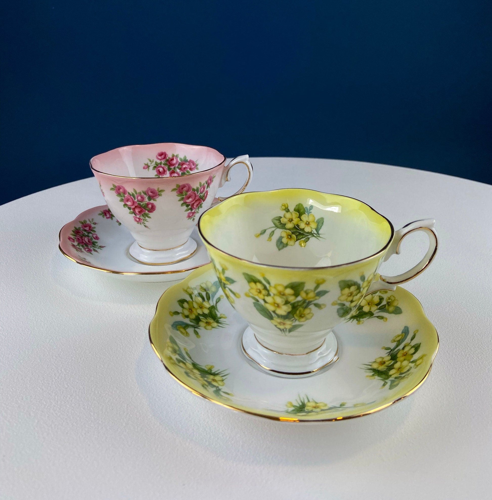 Royal Albert Prudence Teacup and Saucer: Dainty Dina Series, Fine Bone China - Tampa Home & Garden Store