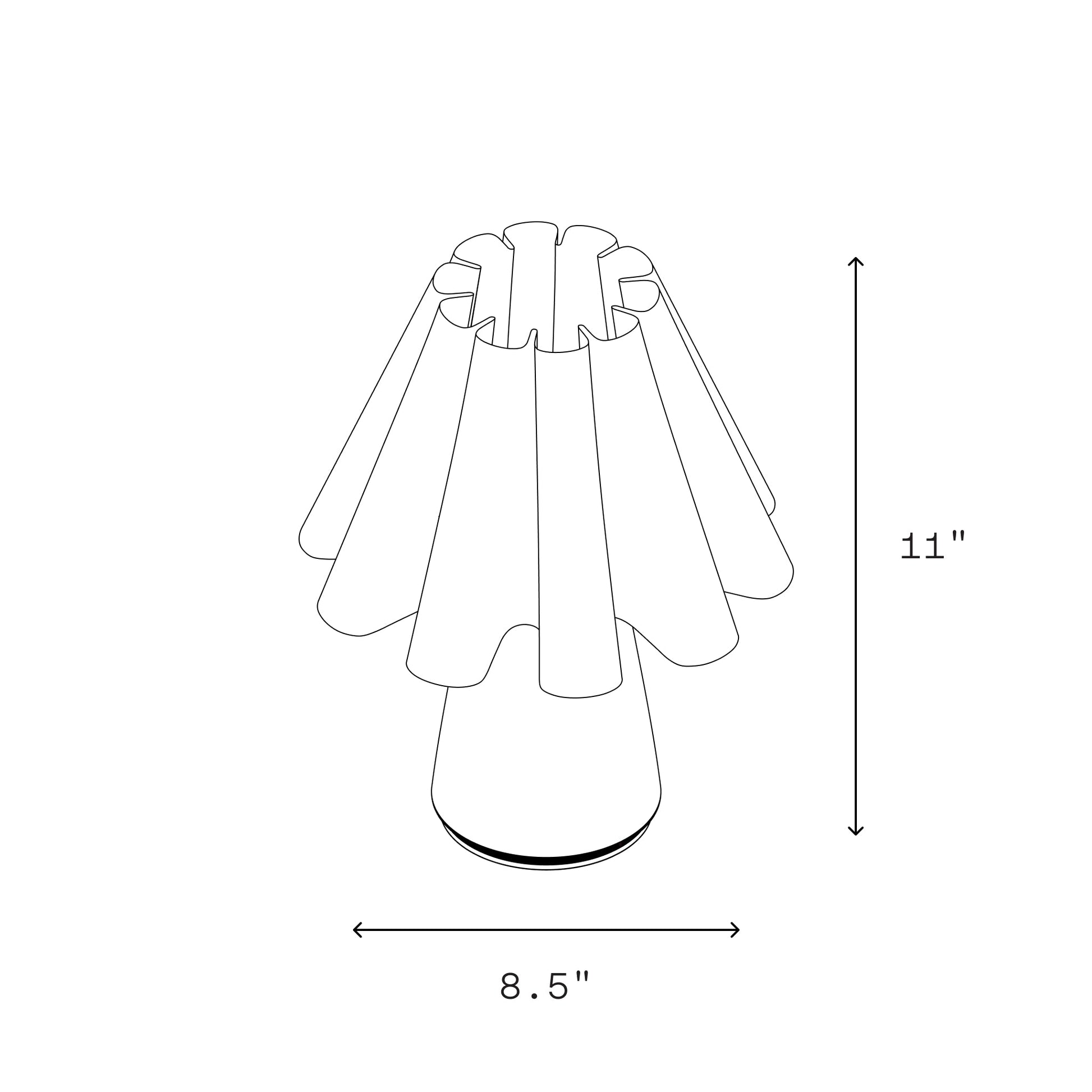 Ruff Lamp - Tampa Home & Garden Store