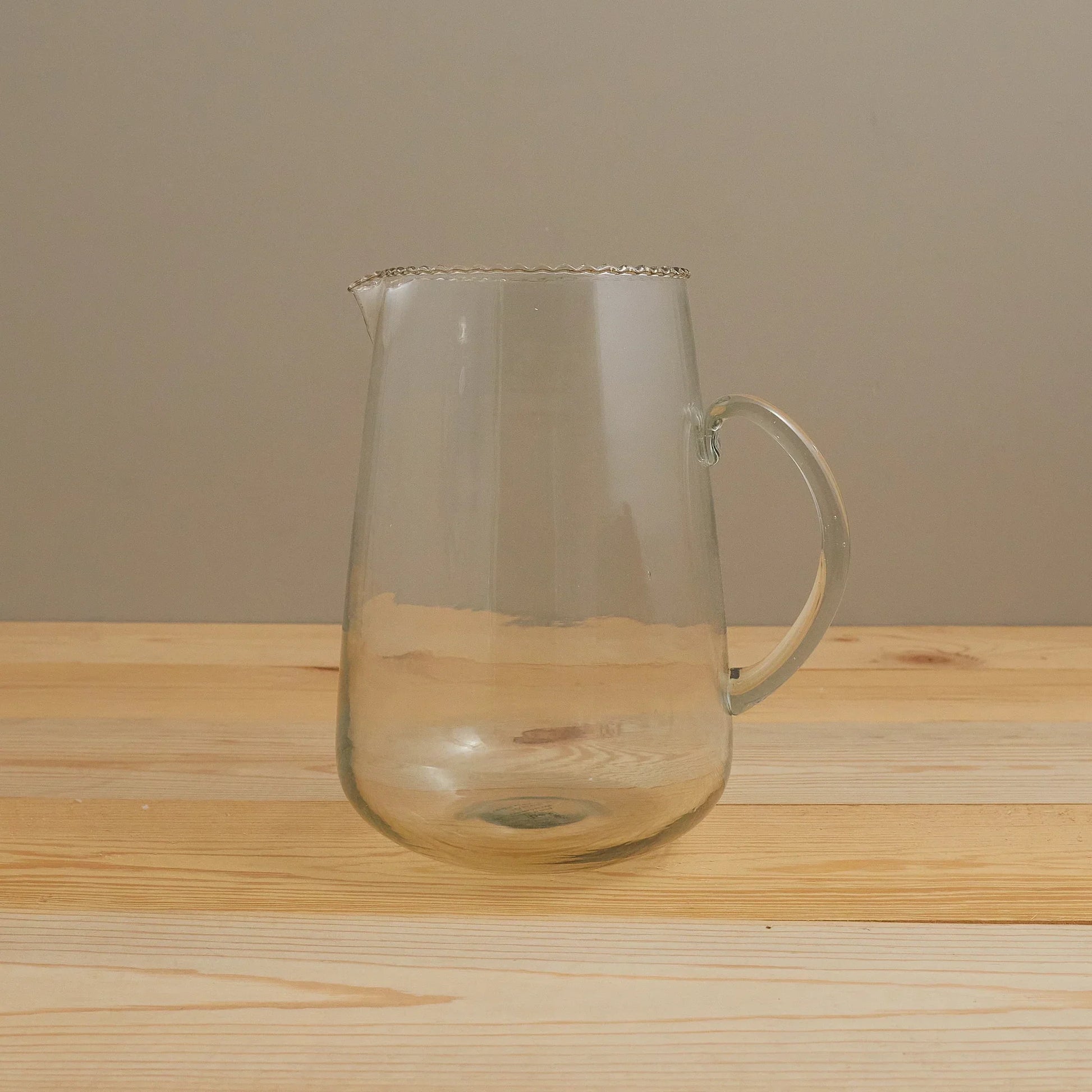 Ruffle Glass Pitcher - Tampa Home & Garden Store
