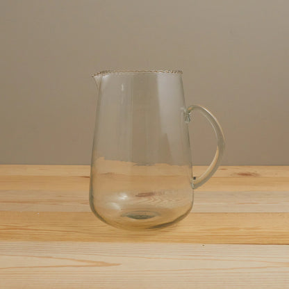 Ruffle Glass Pitcher - Tampa Home & Garden Store