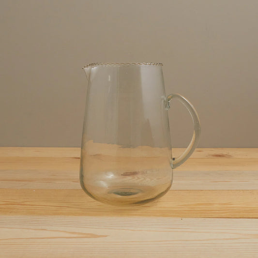 Ruffle Glass Pitcher - Tampa Home & Garden Store