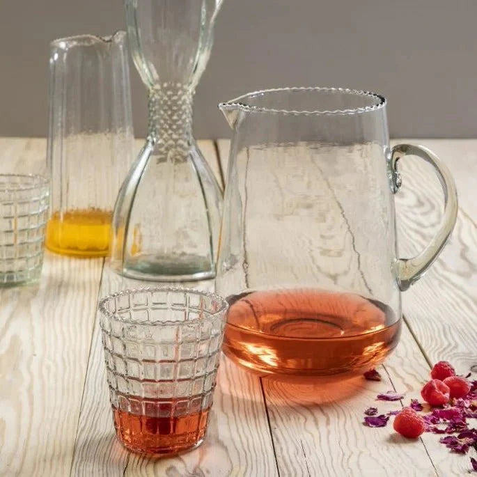 Ruffle Glass Pitcher - Tampa Home & Garden Store