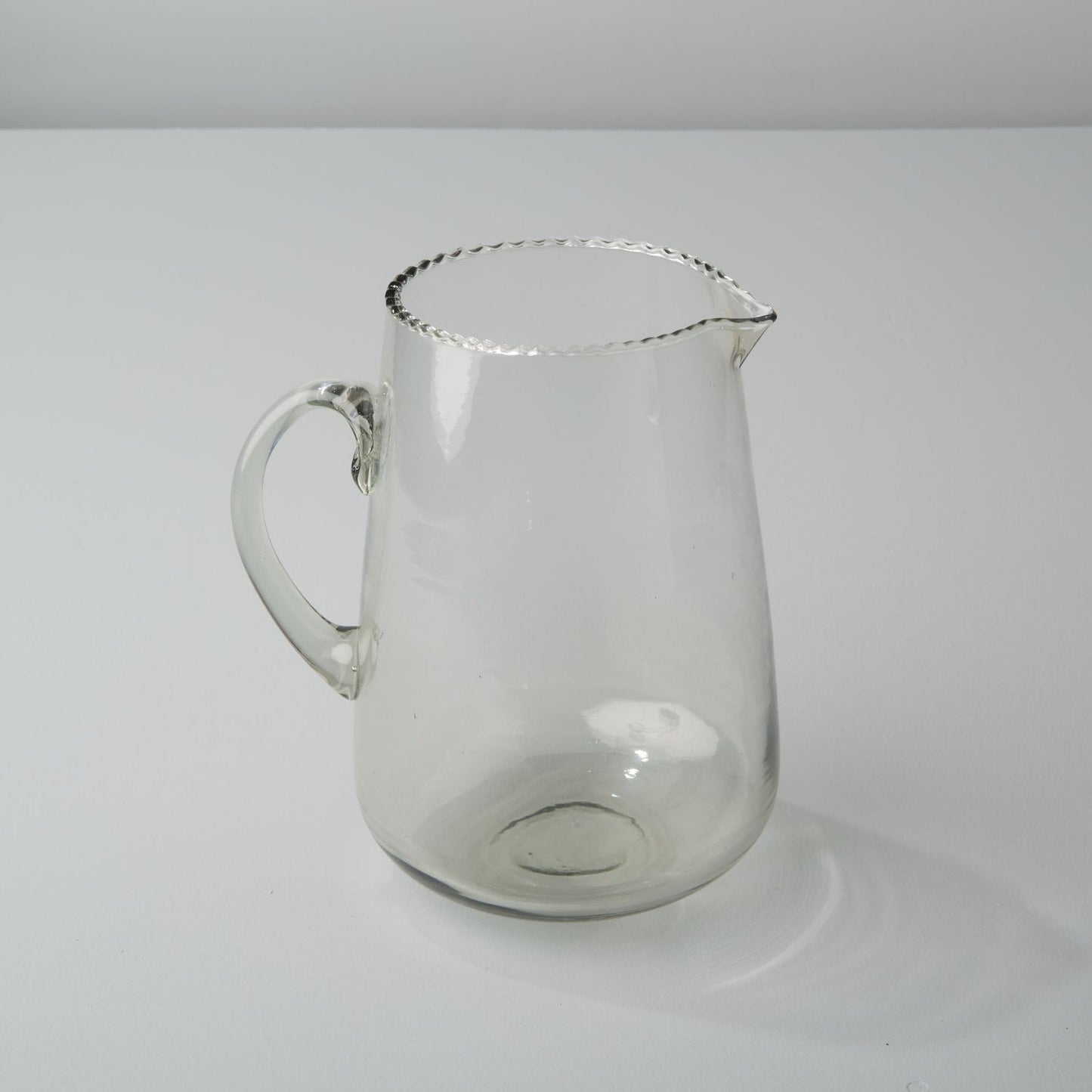 Ruffle Glass Pitcher - Tampa Home & Garden Store