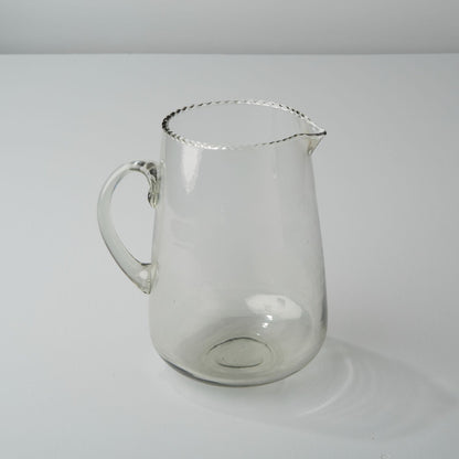 Ruffle Glass Pitcher - Tampa Home & Garden Store