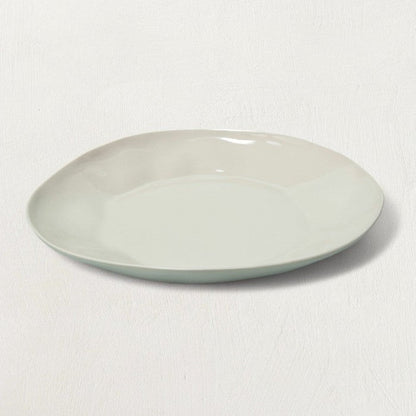 Rugueux Stoneware Dinner Plate, Pearl - Tampa Home & Garden Store