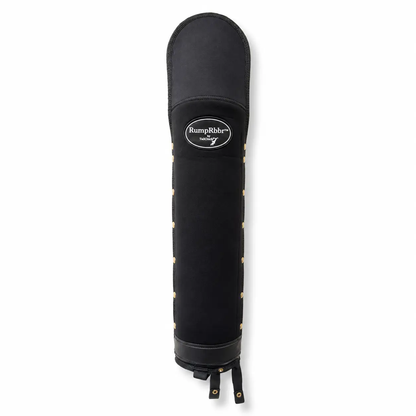 RumpRbbr Tail Guard in black with brass rivets and strap closures by The Tail Cinch on Tampa Home & Garden Store