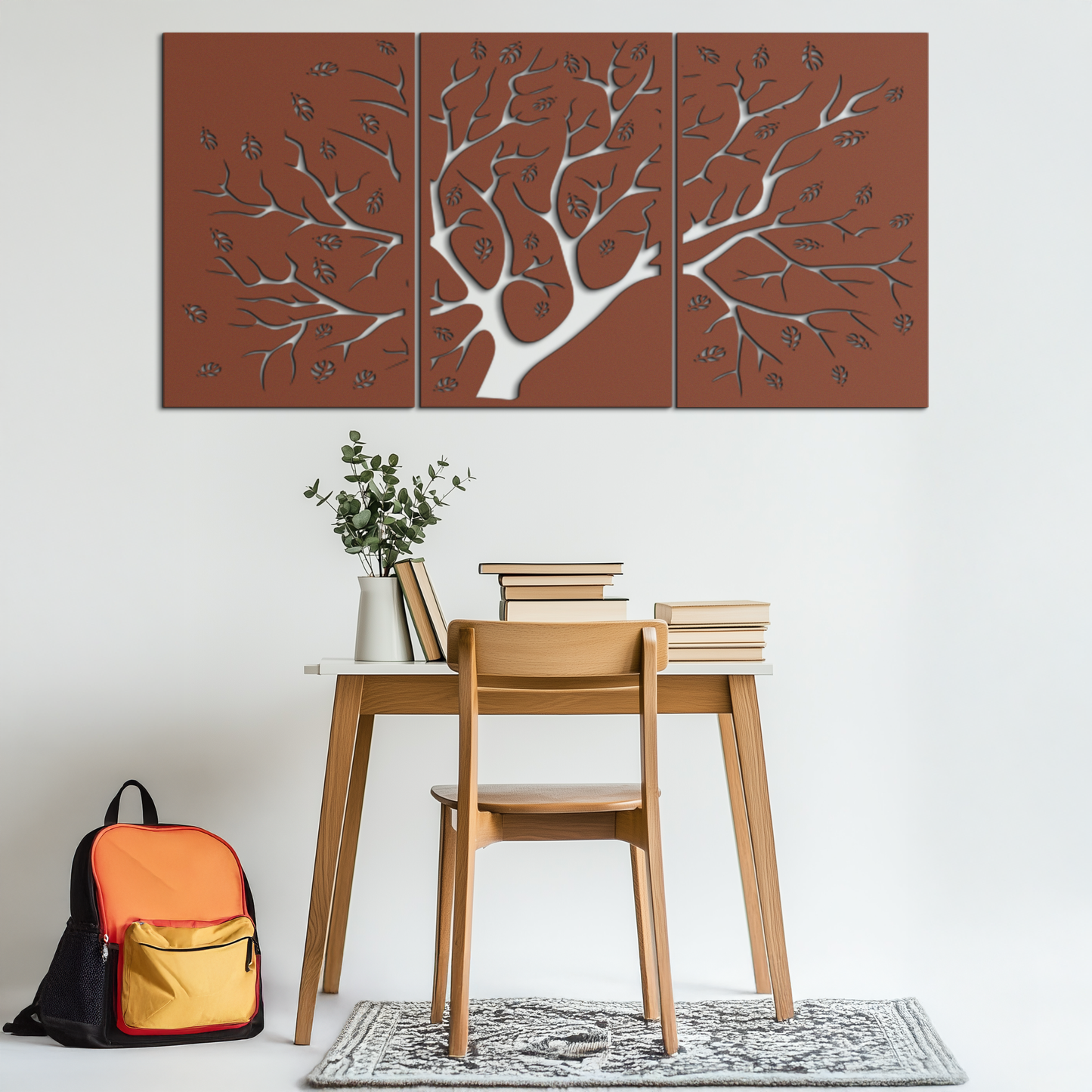 Rustic Horse Farm Metal Wall Art - Steel Wall Decor for Home and Barn - KAF036 - Tampa Home & Garden Store