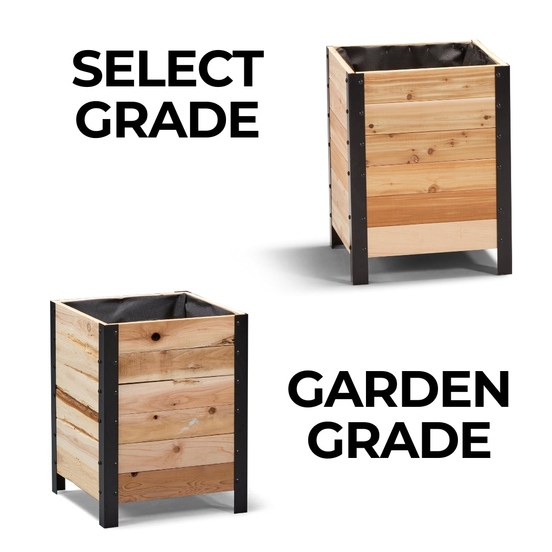 Jardinera de 45,7 x 45,7 cm - 61 cm de alto / Grado seleccionado