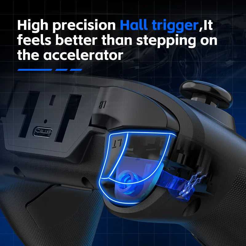 G6 wireless mobile game controller with Hall trigger and joystick, FLIPSTYLEZLLC blue LED on Tampa Home & Garden Store
