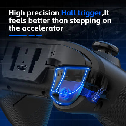 G6 wireless mobile game controller with Hall trigger and joystick, FLIPSTYLEZLLC blue LED on Tampa Home & Garden Store