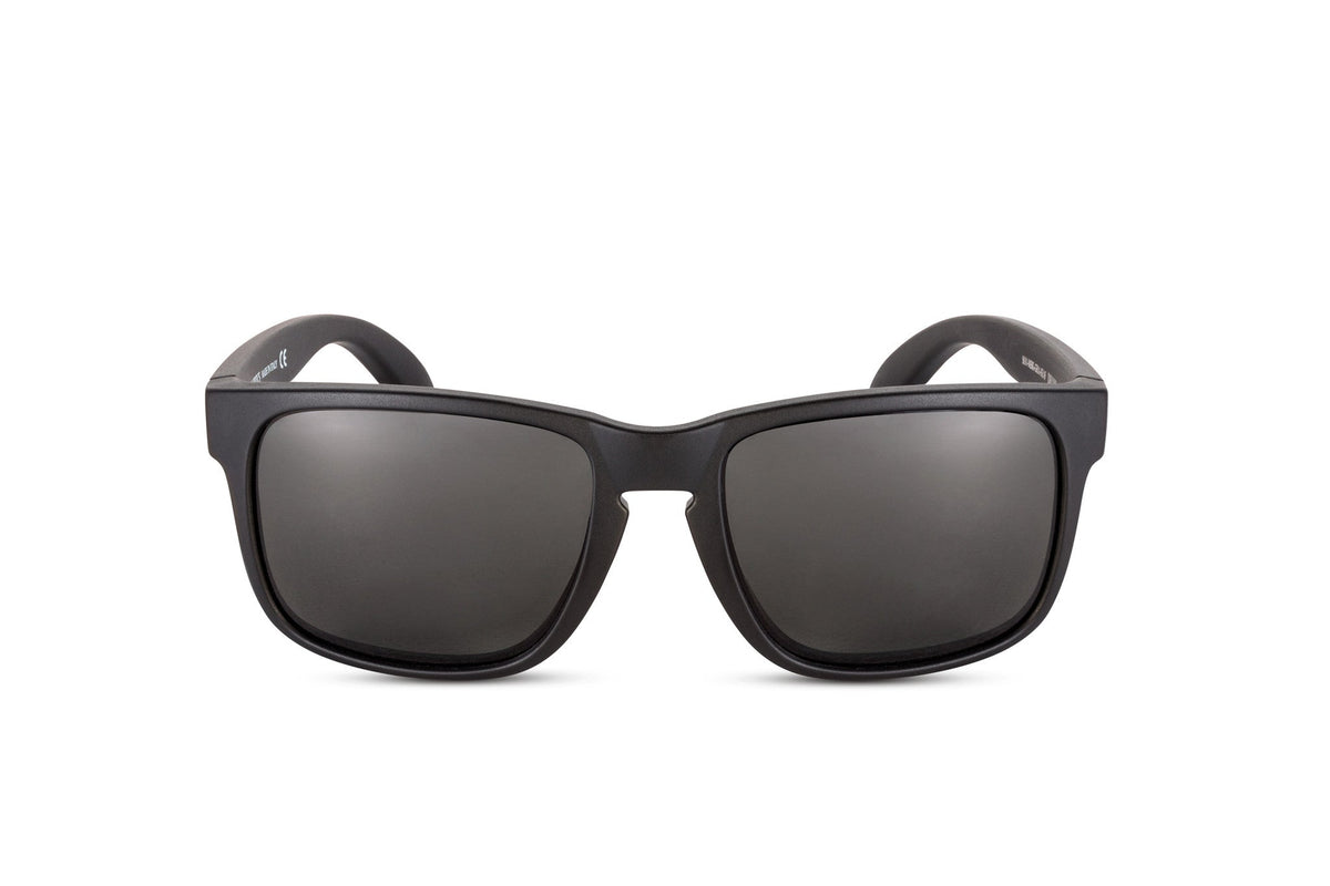 Decoy Patriot sunglasses by Skeleton Optics, black matte frames with dark lenses, pair on Tampa Home & Garden Store