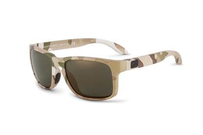Decoy Original MultiCam sunglasses camouflage frame by Skeleton Optics with dark lenses on Tampa Home & Garden Store