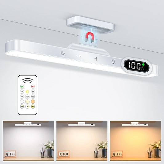LumaGlow | Rechargeable Dimmable Night Light with 3-Color LED Cabinet Lighting