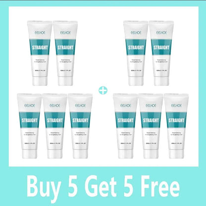 Magical Keratin Hair Mask set by Silcy Skin, 10 white tubes with teal STRAIGHT label on Tampa Home & Garden Store