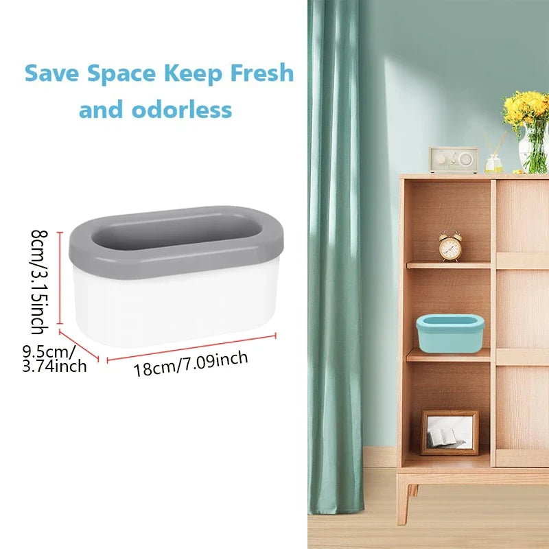 Portable Round Silicone Ice Bucket and Mold