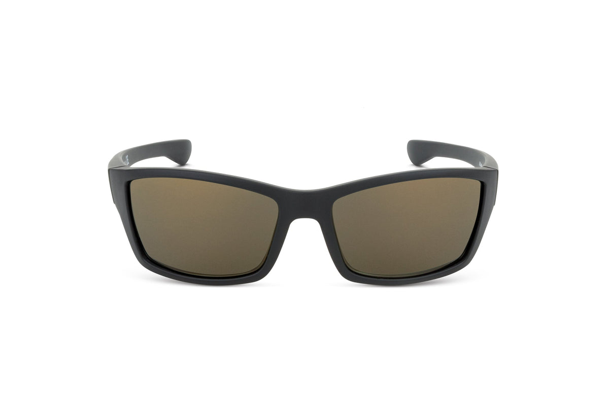 Scout Black Copper Light Pro sunglasses, Skeleton Optics, black frame with brown lenses on Tampa Home & Garden Store