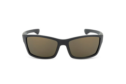 Scout Black Copper Light Pro sunglasses, Skeleton Optics, black frame with brown lenses on Tampa Home & Garden Store