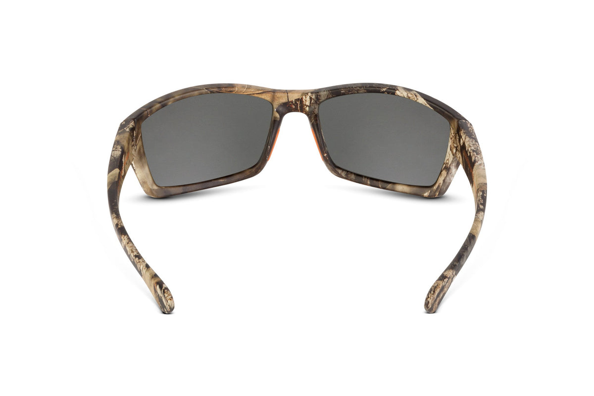 Scout sunglasses by Skeleton Optics in Mossy Oak Break-Up Country camo with gray lenses on Tampa Home & Garden Store