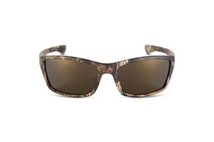 Sunglasses Scout Mossy Oak Break-Up Country by Skeleton Optics camo frame brown lenses on Tampa Home & Garden Store