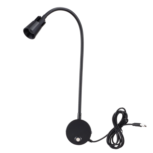 USB Wall Reading Lamp Dimmable Gooseneck Bedside Light 3CCT CRI98 - Tampa Home & Garden Store