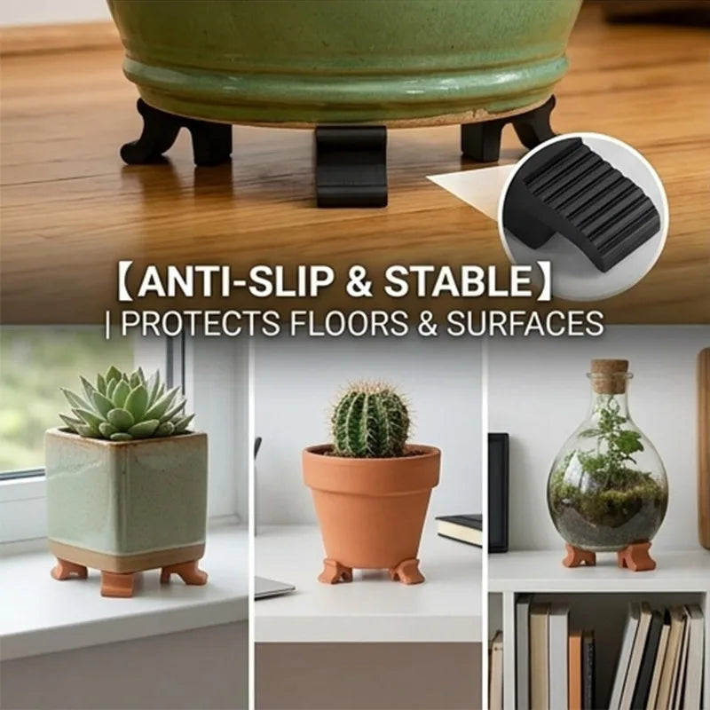 Flower Pot Feet and Stands For Indoor Plants