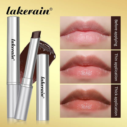 4pc honey colorless lip balm set by Silcy Skin in silver tubes; moisturizing lip care on Tampa Home & Garden Store
