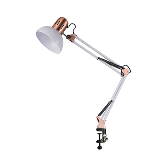 Industrial Foldable LED Table Lamp with Clamp Telescopic Swing Arm for Desk - Tampa Home & Garden Store