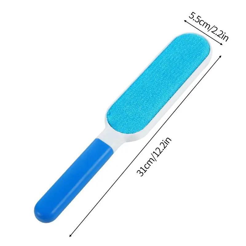 Pet Hair Remover Brush With Self Cleaning Base