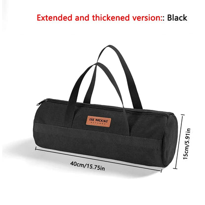Spacious Cylinder Bag For Tent Stakes and Nails
