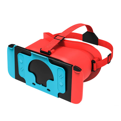 Nintendo Switch Labo VR headset with red strap and blue front panel on Tampa Home & Garden Store