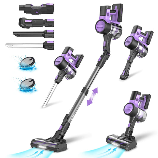 6 in 1 Cordless Stick Vacuum Cleaner 45KPa Powerful Suction 50 Min Runtime - Tampa Home & Garden Store