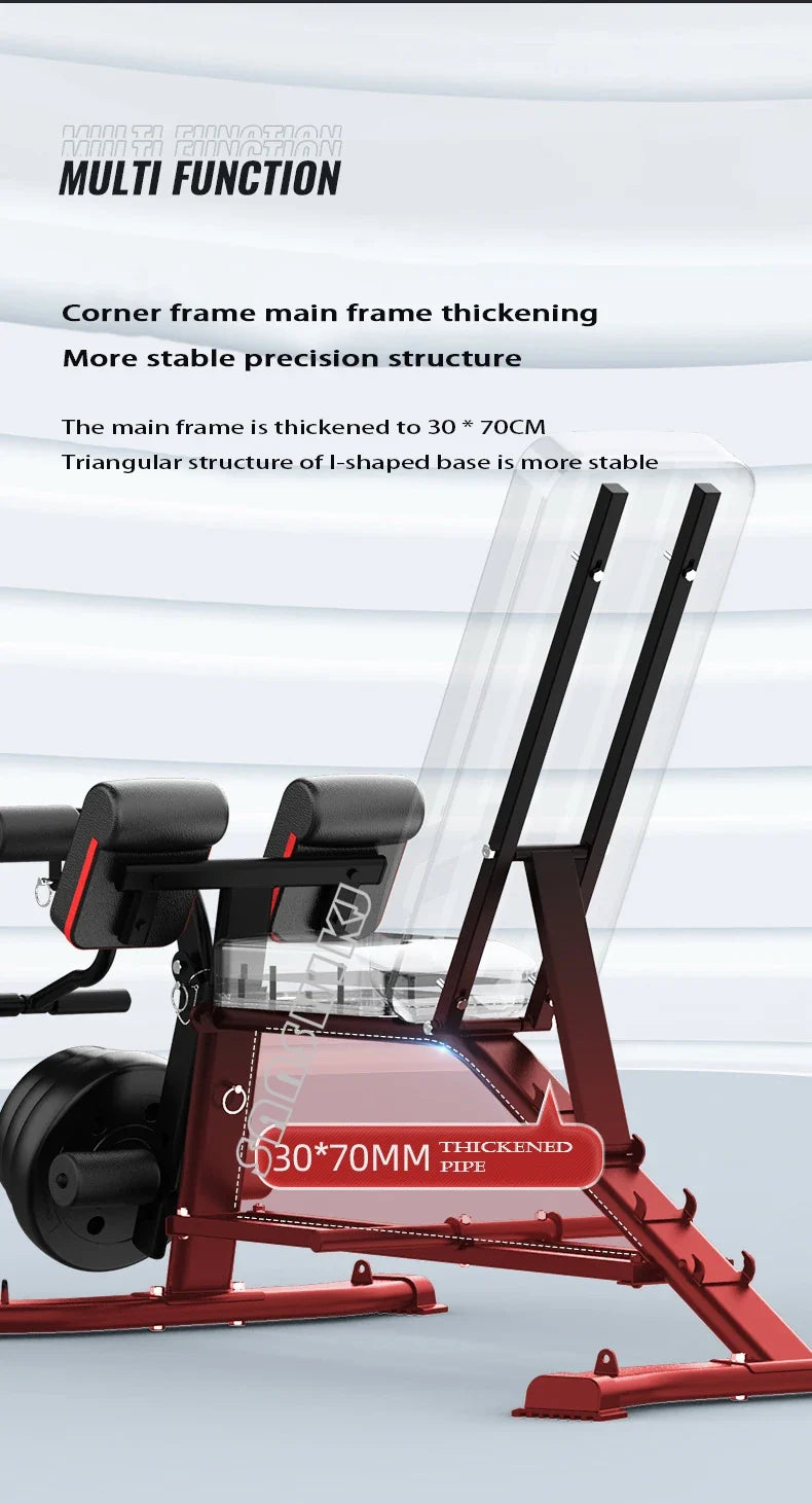 UpTrend Deals weightlifting bench with red steel frame and adjustable backrest on Tampa Home & Garden Store