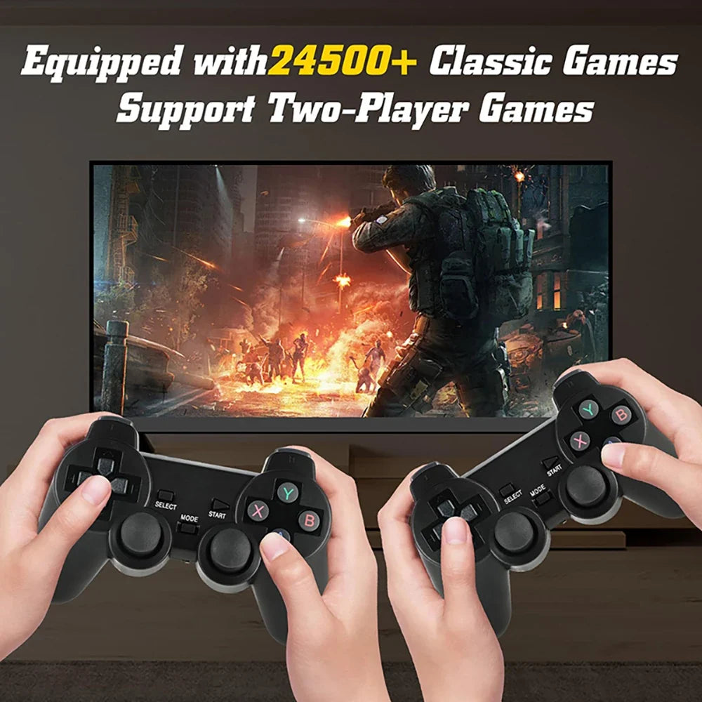 Retro game console from UpTrend Deals with two wireless controllers, plug-and-play TV game stick on Tampa Home & Garden Store