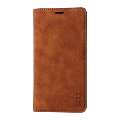 Leather Wallet Flip Case With Inbuilt Stand
