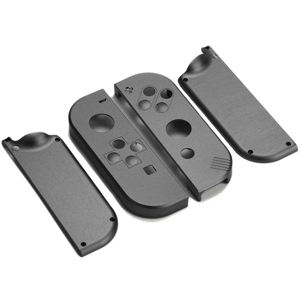 Joy-Con housing shell set for Nintendo Switch gray metal alloy back shell FLIPSTYLEZLLC on Tampa Home & Garden Store