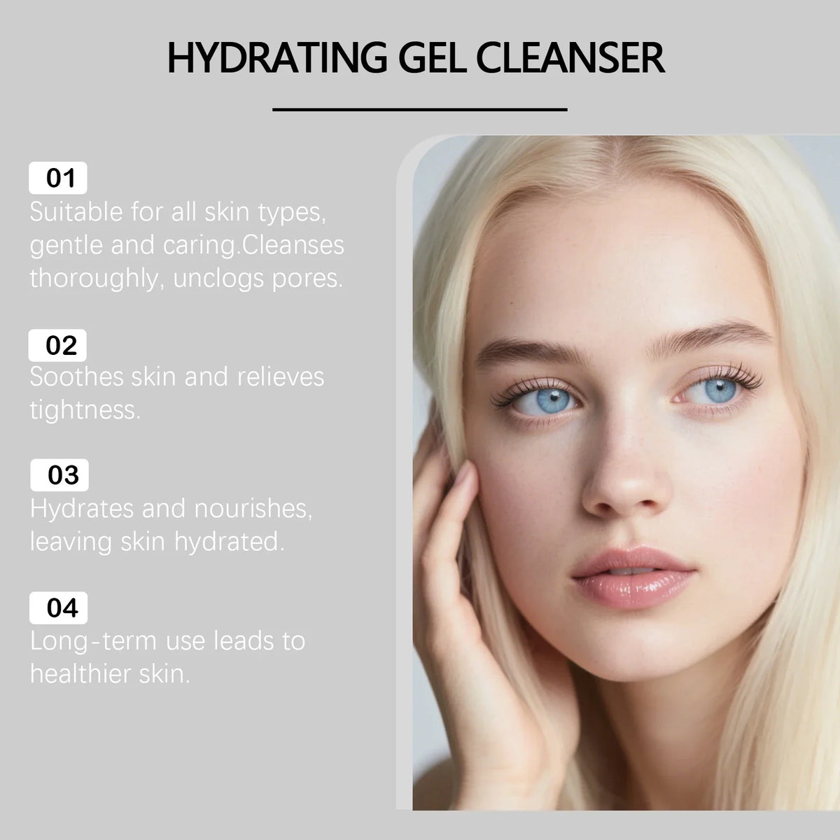 HOYGI Cleansing Gel by Silcy Skin; oil-control cleanser with pore refining and brightening on Tampa Home & Garden Store