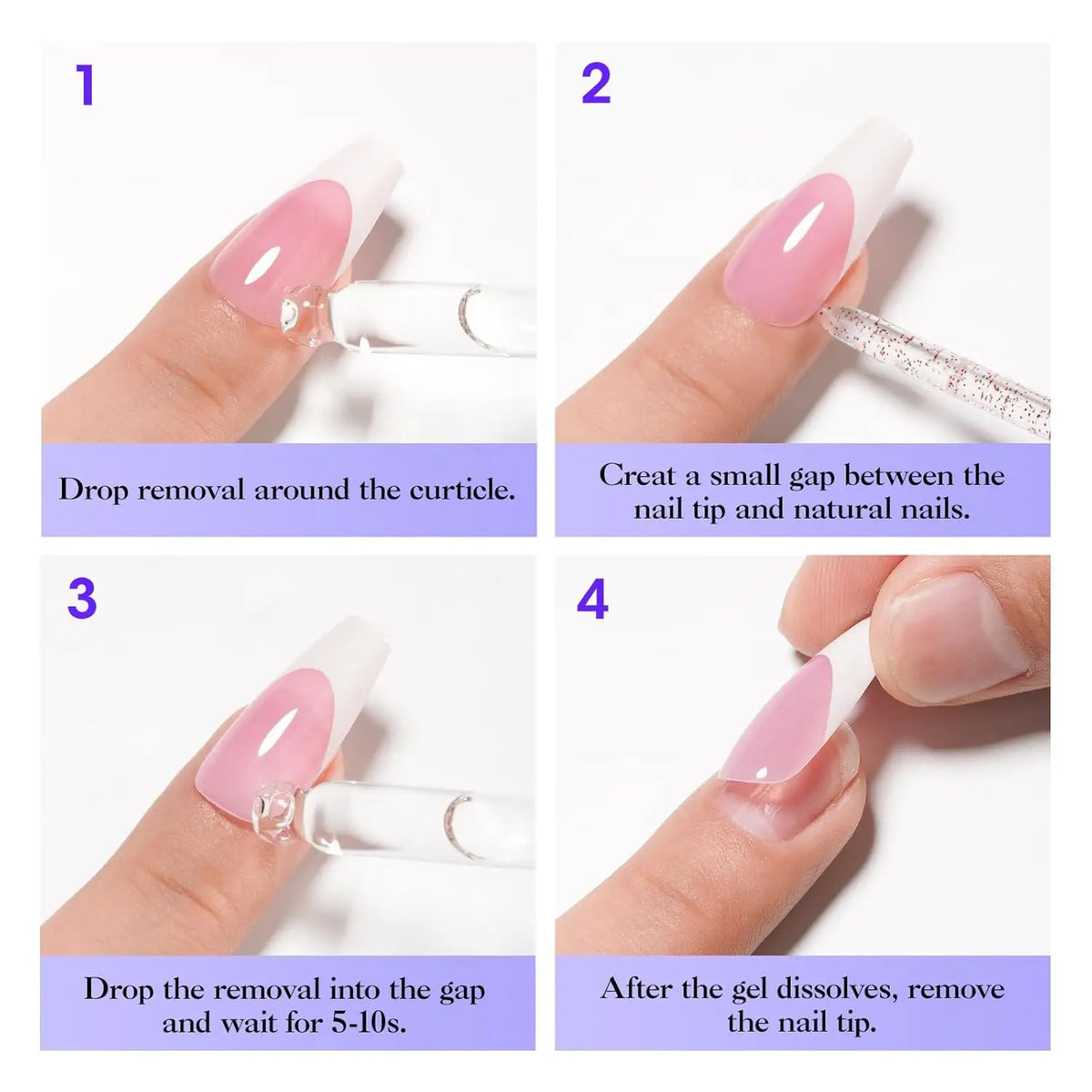 GELLEN Nail Glue Remover 40ml Silcy Skin odorless non acetone debonder for false nails on Tampa Home & Garden Store