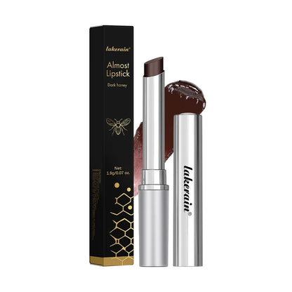 Silcy Skin 4pc honey colorless lip balm lipstick set in silver tubes lasting lip care cosmetic on Tampa Home & Garden Store