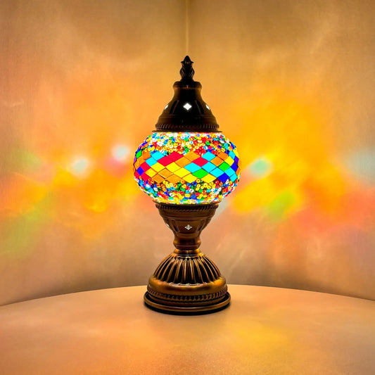 DIY Mosaic Table Lamp Kit Handmade Craft Night Light Parent Child Activity - Tampa Home & Garden Store