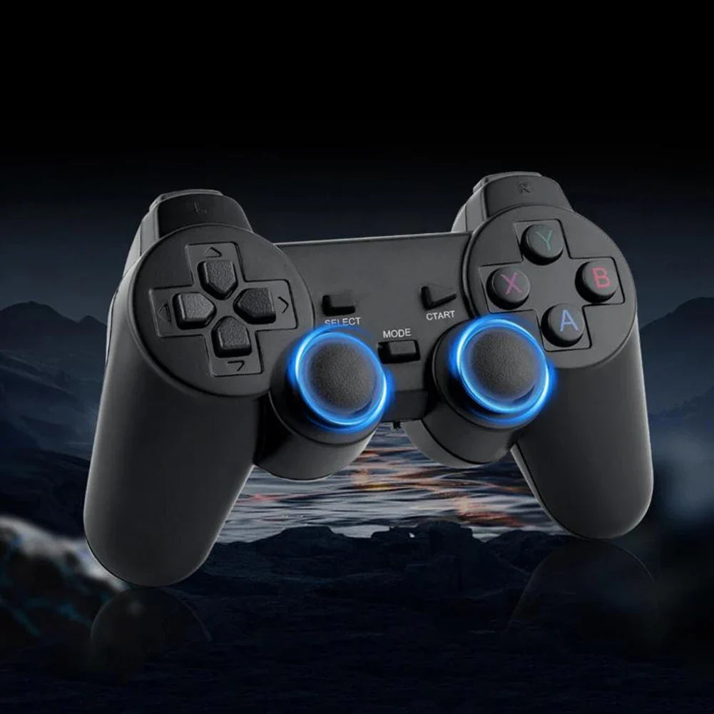 UpTrend Deals 58000 Games Handheld Console 256GB wireless gamepad with blue LED joystick rings on Tampa Home & Garden Store