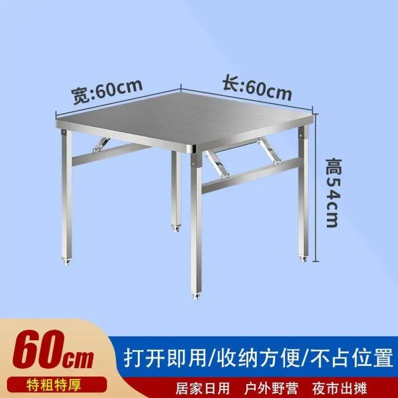 Folding Metal Camping and Picnic Garden Table