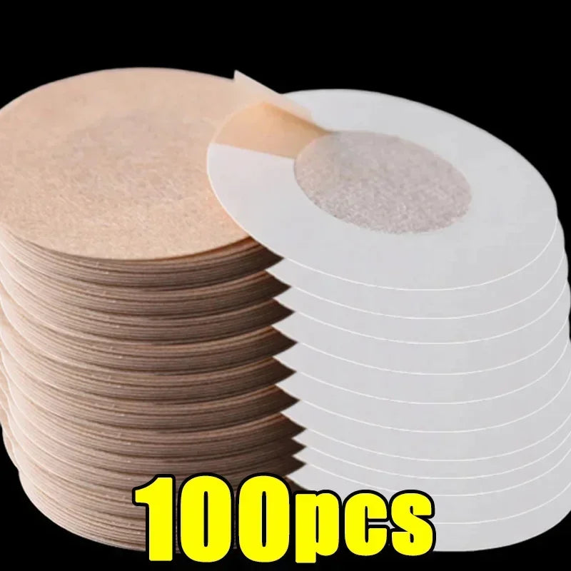 Nipple cover pasties Silcy Skin beige and white self-adhesive pads, 100 pcs on Tampa Home & Garden Store