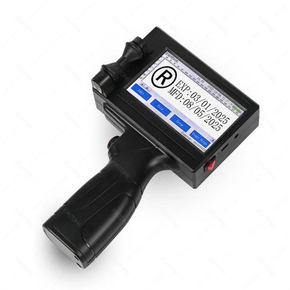 Portable handheld inkjet printer TIJ coding machine with touch screen, black UpTrend Deals on Tampa Home & Garden Store