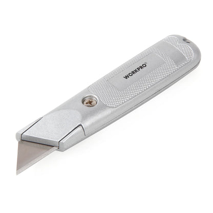 Workpro Stainless Folding Pocket Utility Knife
