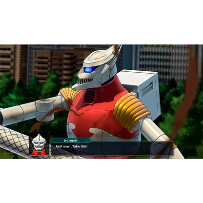 Nintendo Switch game cartridge for Super Robot Wars Y featuring Jet Jaguar in red armor on Tampa Home & Garden Store
