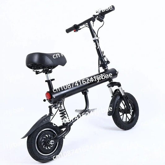 Folding electric scooter for adults UpTrend Deals, black frame, 12 inch wheels on Tampa Home & Garden Store