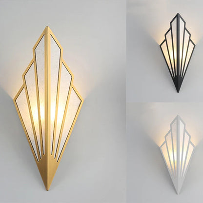 Nordic LED Iron Wall Lamp Modern Bedside Wall Light Living Room Bedroom Decor