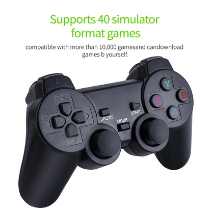 Black wireless game controller featuring dual analog sticks and colored A B X Y buttons on Tampa Home & Garden Store